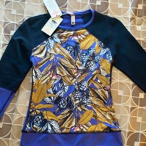 Maaji Rashguard with Tropical Print